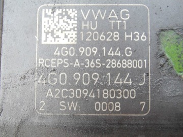 фото thumb №9, Трансмиссия рулевая 4g0909144j audi a6 c7 a7 2.0tdi оригинал