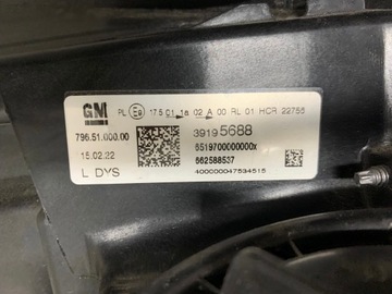 фото thumb №9, Лампа передня ліва opel astra k рестайлінг повний led