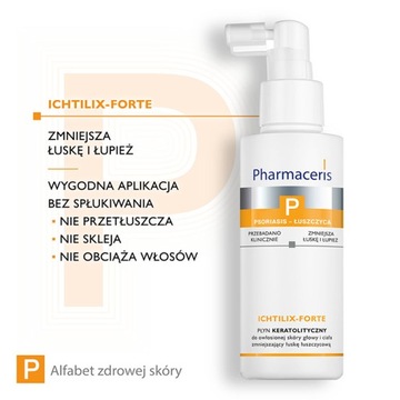 PHARMACERIS P ICHTILIX-FORTE PŁYN DO GŁOWY I CIAŁA 125 ml