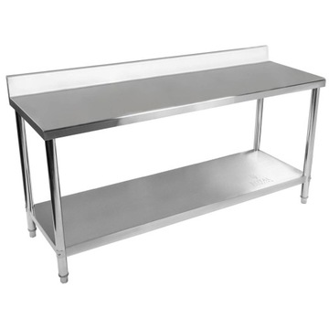 STÓŁ ROBOCZY 180x60cm SZER. 180cm STAL NIERDZEWNA
