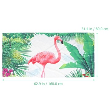 Пляжное одеяло Flamingo без песка