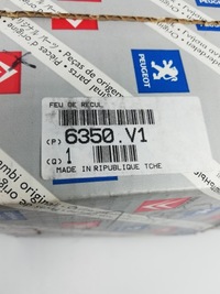 фото thumb №3, Лампа фара левый зад citroen c4 6350v1 oe!