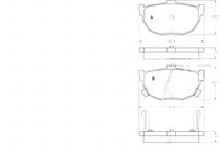 фото thumb №1, A.b.s. тормозные колодки тормозные hyundai coupe 2.0 gk