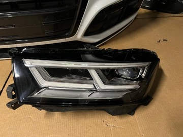 фото thumb №5, Audi sq5 q5 80a 3,0 tdi лампи капот бампер перед комплектний ls9r acc
