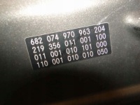 Mercedes cls 219 рестайлинг  капот крышка двигателя 963 с Разборки, фото thumb