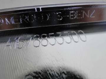 фото thumb №8, Mercedes gle w167 167 планка хром бампер перед