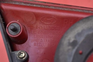 фото thumb №8, Лампа права зад задня 92406-2b000 hyundai santa fe 2 ii 06-10