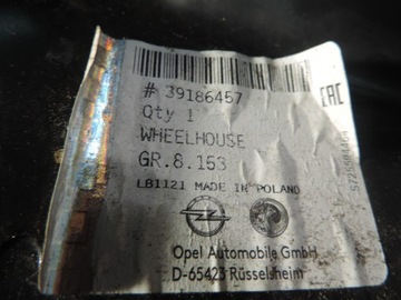 фото thumb №12, Лонжерон фартук левый opel astra k 5 39186457 новая