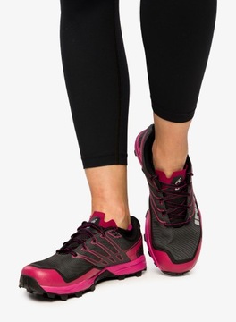 Buty trailowe damskie Inov-8 X-Talon Ultra 260 V2 - black/sangria 38