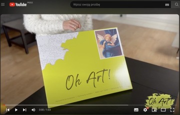 РАСКРАСКИ ПО ЦИФРАМ Для детей Раскрашивание картин В РАМКЕ 40х50 см Oh Art