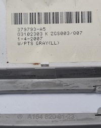 фото thumb №4, Лампа освещение салона задняя mercedes ml w164