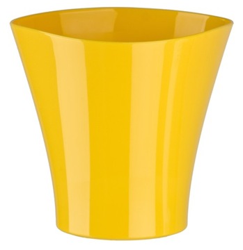 Крышка для цветочного горшка WAVE Low YELLOW Желтый 16,5 см