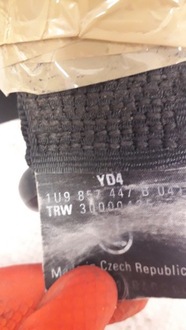 фото thumb №10, Pas безопасности левый задняя octavia i 1u9857447b