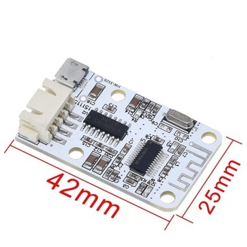 Bluetooth, аудиоусилитель 2x3 Вт, USB 5 В