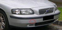 фото thumb №9, Volvo v70 ii przedlift 2000-2005 заглушка фаркоп перед оригінал вживаний