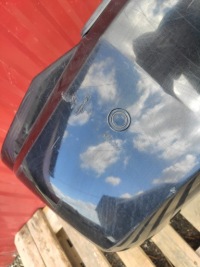 фото thumb №10, Jeep cherokee liberty kk 07-12 задний бампер чёрный прямой исправный
