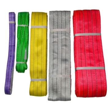 Zawiesie pasowe 1T 30MM 4M dźwigowe z pętlami