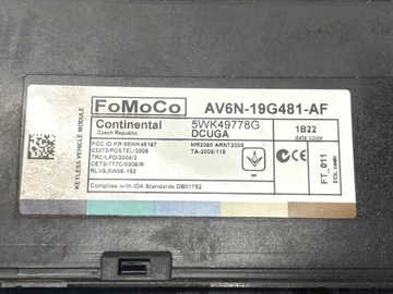 фото thumb №13, Ford focus 2011 компьютер / блок управления ecu i комплект ключей