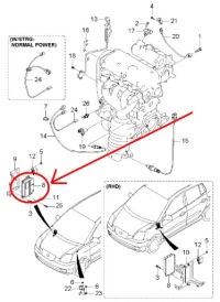 фото thumb №5, Блок управления двигателем (ecu) kia picanto 2004-2007