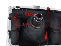 фото thumb №8, Vw golf 7 vii 2012- ручка рычаг переключения передач чехол рамка kpl