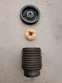 фото thumb №1, 2016+ camaro защита амортизатора перед отбойник резиновый элемент