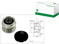 Купить Ina шкив генератора vw 1,9tdi a4 passat in, фото thumb