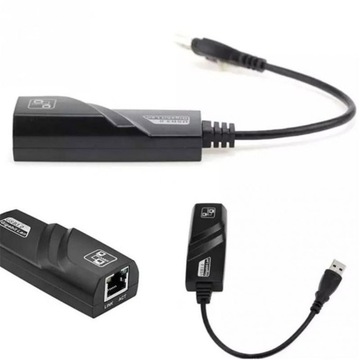 СЕТЕВАЯ КАРТА USB 3.0 Gigabit LAN 100/1000 МБ RJ45