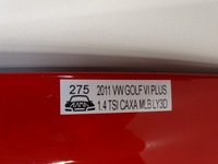 фото thumb №10, Оригинальный номер капот крышка двигателя vw golf vi 6 plus + ly3d