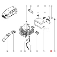 фото thumb №6, Модуль предохранителей аккумулятор renault espace talisman megane scenic оригинальный номер