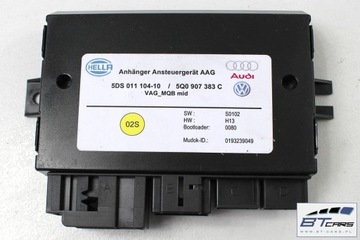 фото thumb №13, Vw sportsvan балка задняя зад + hak буксировочный hak модуль блок управления 5q0907383