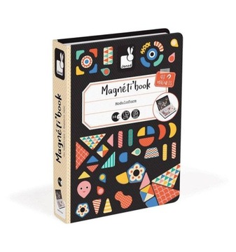 Магнитный пазл Magnetibook Shapes - развивающая игрушка, 3+, Janod