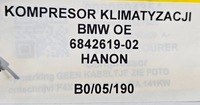 фото thumb №8, Компресор кондиціонера bmw оригінальний номер 6842619-02
