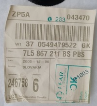 фото thumb №9, Оббивка боковина двері лівий зад porsche cayenne i