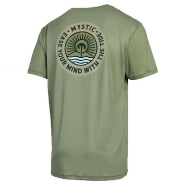 Mystic Ease SS Rashvest Olive Green 2023 XL футболка с коротким рукавом