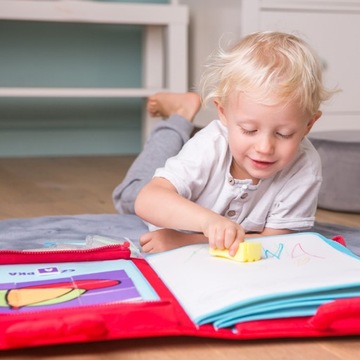 JOLLY BABY MOJA PIERWSZA KSIĄŻECZKA MAŁY MALARZ