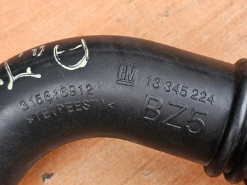 фото thumb №5, Труба шланг шланг интеркулер opel astra j 1.4 turbo 13345224 bz5