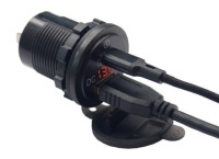 фото thumb №12, Зарядний пристрій woltomierz панель usb qc3.0 + pd usb c швидкі заряджання 63w