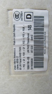 фото thumb №4, Vw passat b8 sedan стеля оригінал рекомендую