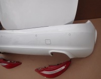 Dw mercedes slk 200 r172 бампер кришка багажника фари білий в Україні, фото thumb
