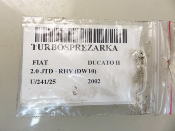 фото thumb №13, Турбонагнетатель fiat ducato ii 2.0 jtd k03364732 rhv dw10