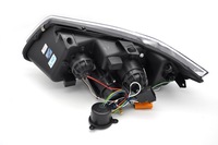 фото thumb №12, Bmw 3 e90 e91 2005-2008 лампи передні чорний кільця led 3d dtm лінзи h7