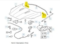 Уплотнители końca капота t2r3972 t2r3973 в Украине, фото thumb