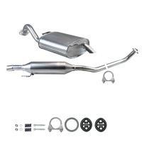 фото thumb №1, Глушители toyota corolla 1.4i/1.6i хэтчбек od 2001