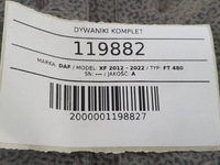 фото thumb №13, Коврики обшивка комплект салон daf xf 106 lift europa 2021