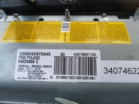 фото thumb №8, Mercedes s-klasa w221 панель приладів консоль dół нижня kolan dół панелі подушка безпеки