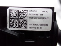 фото thumb №9, Рычаг переключатель комбинированный лента 5k0953549b vw golf v vi plus + 10r