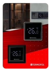 СЕНСОРНЫЙ ТЕРМОСТАТ TF-H6BLACK — КОМНАТНЫЙ ТЕРМОРЕГУЛЯТОР
