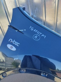 фото thumb №6, Крыло правое перед nissan qashqai i j10 рестайлинг годы 2010-2013 цвет z11 g