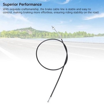 фото thumb №8, 1200mm кабельная передней тормоза bębnowego металлическая zwiększona s6