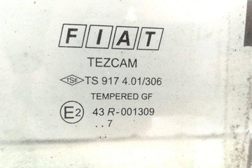 фото thumb №8, Стекло правых дверь сдвижных fiat doblo mpv 119_, 223_ 43r001309 1.25l